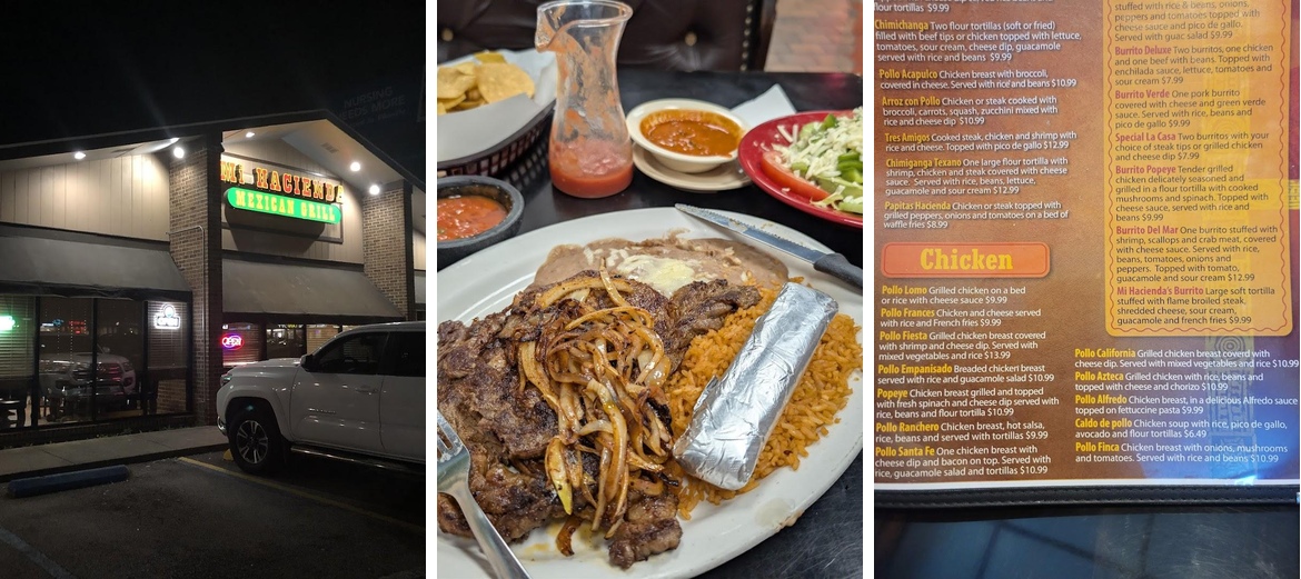 Mi Hacienda - Pikeville, KY Menu