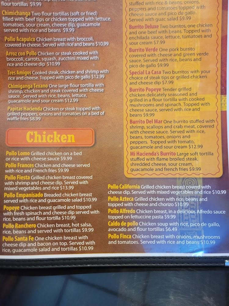 Mi Hacienda - Pikeville, KY Menu image 1